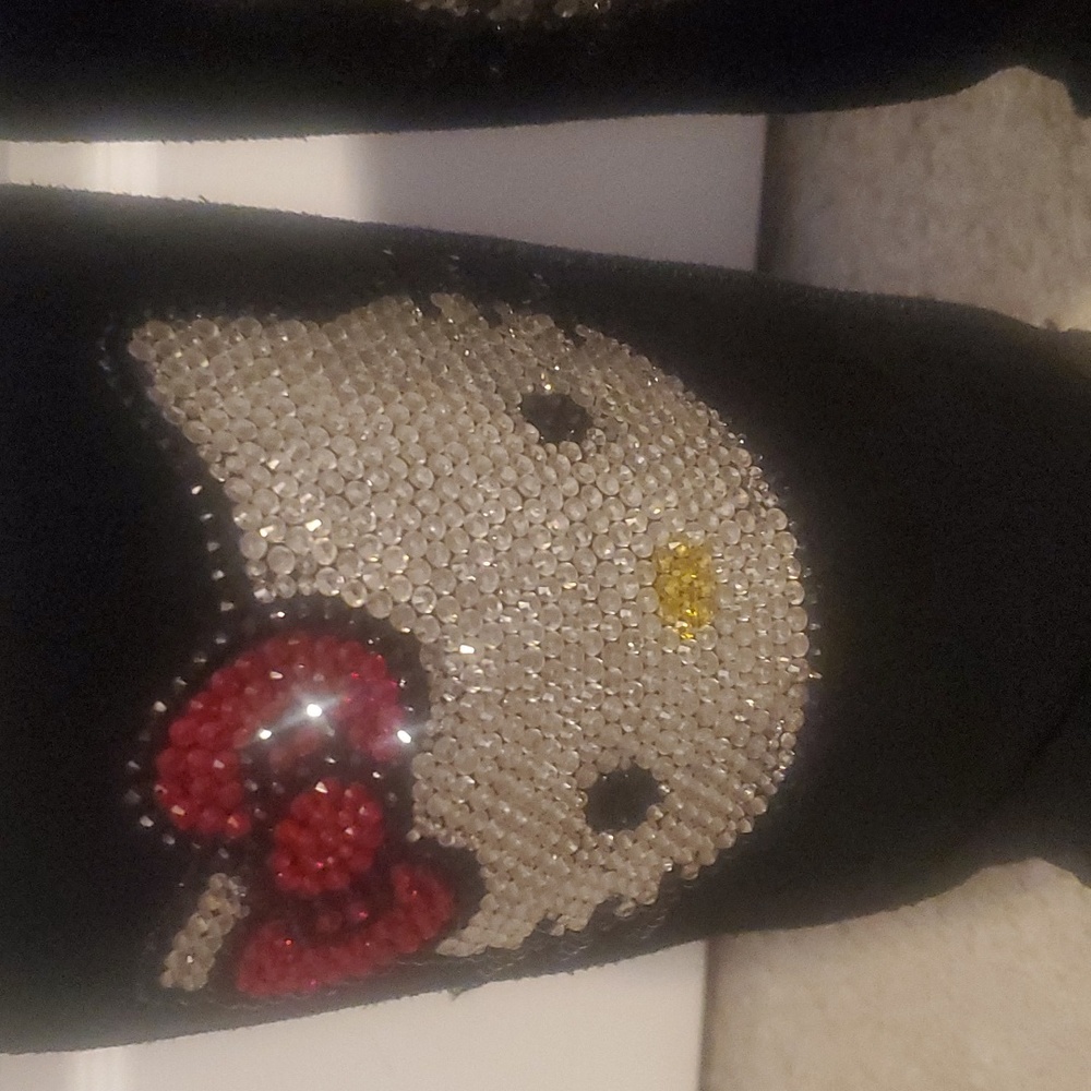 Hello Kitty rhinestone boots